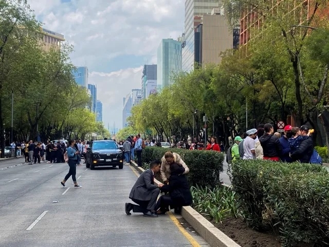 Земетресение с магнитуд 7 6 по Рихтер удари Мексико вчера  Трусът е