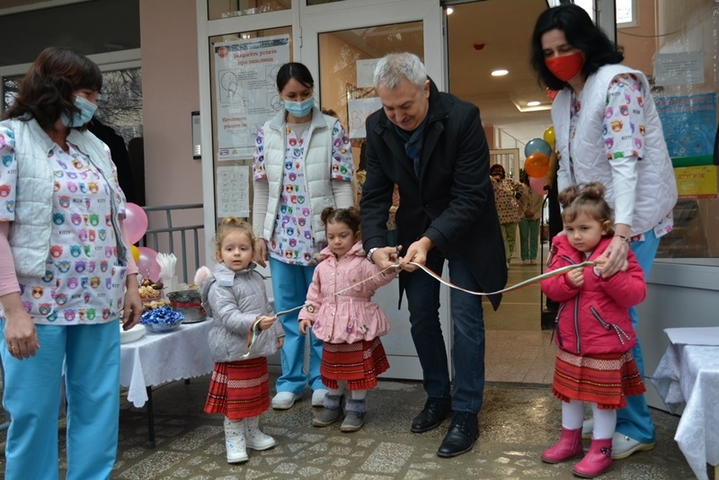 Детска ясла №2 Палавници в Монтана е напълно променена след