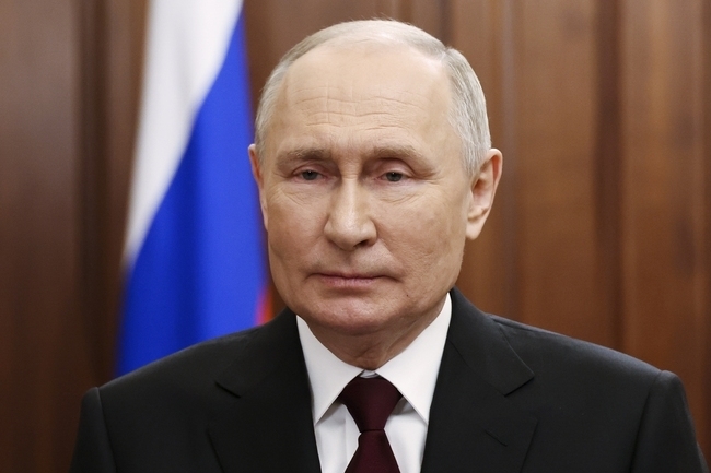 Руският президент Владимир Путин днес заяви че Русия би била
