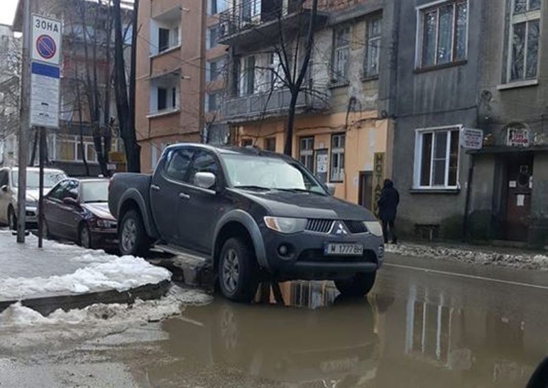 Пореден случай на безобразно паркиране потресе монтанчани видя агенция BulNews