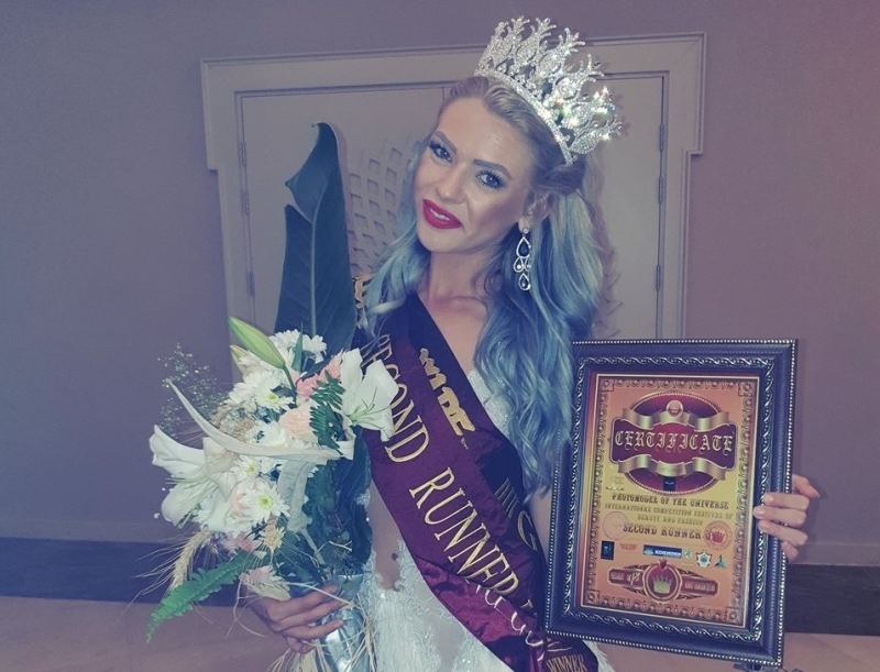 Носителката на титлата Мис Северозападна България 2015 и Топ модел