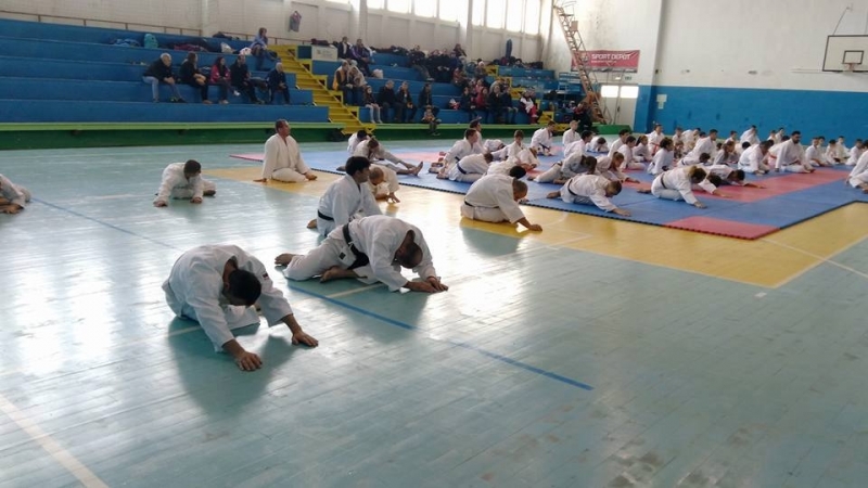 В зала Огоста в Монтана се проведе семинар по карате