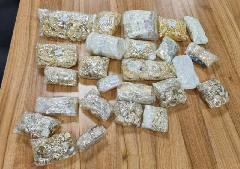 Над 12 5 кг контрабандни златни накити са открити и задържани