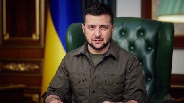 Президентът на Украйна Володимир Зеленски заяви че руските сили са