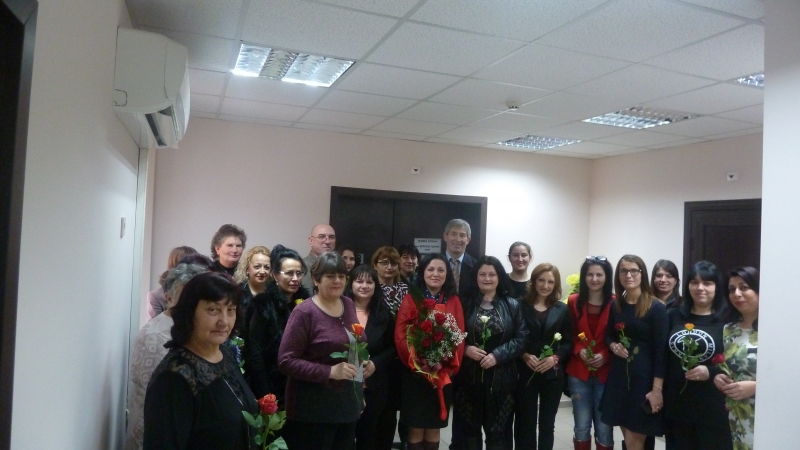 По случай 8 ми март Международния ден на жената инж