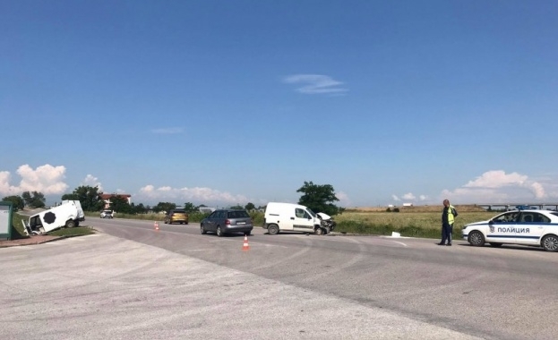 Два буса са се ударили в Монтанско научи агенция BulNews