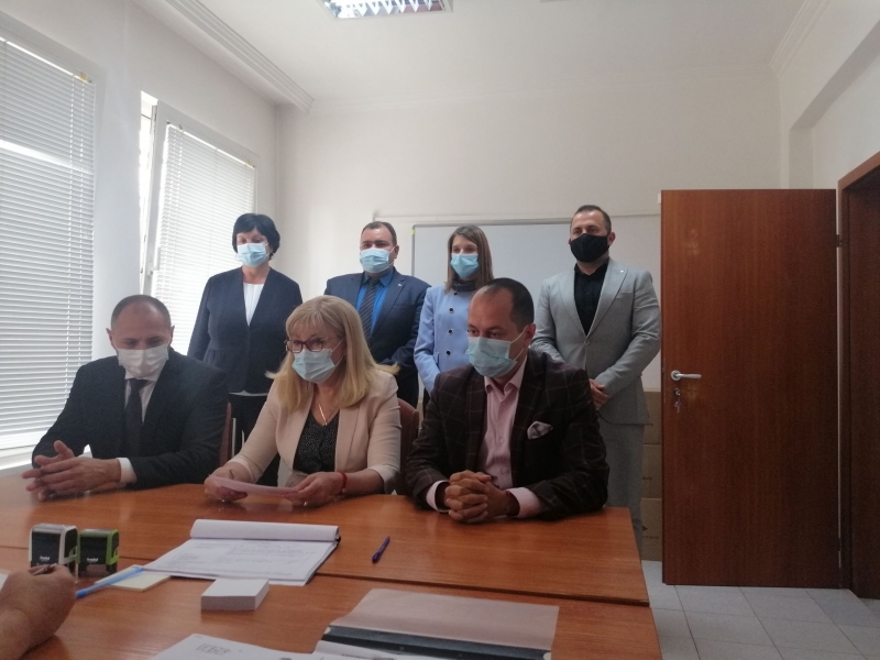 Областният координатор на ГЕРБ Враца инж Петя Аврамова и общинският