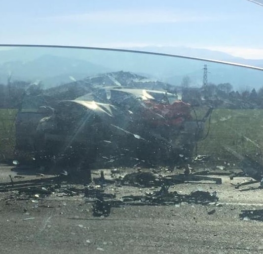 Има загинал човек при тежката катастрофа на международния път Е 79