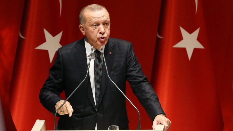 Турският президент Реджеп Тайип Ердоган заплаши Европейския съюз че ще