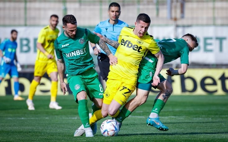 Опашкарското дерби между Ботев Враца и Хебър завършиха 0 0 в