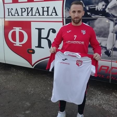 Полузащитникът на Кариана Красимир Илиев вече тренира на пълни обороти