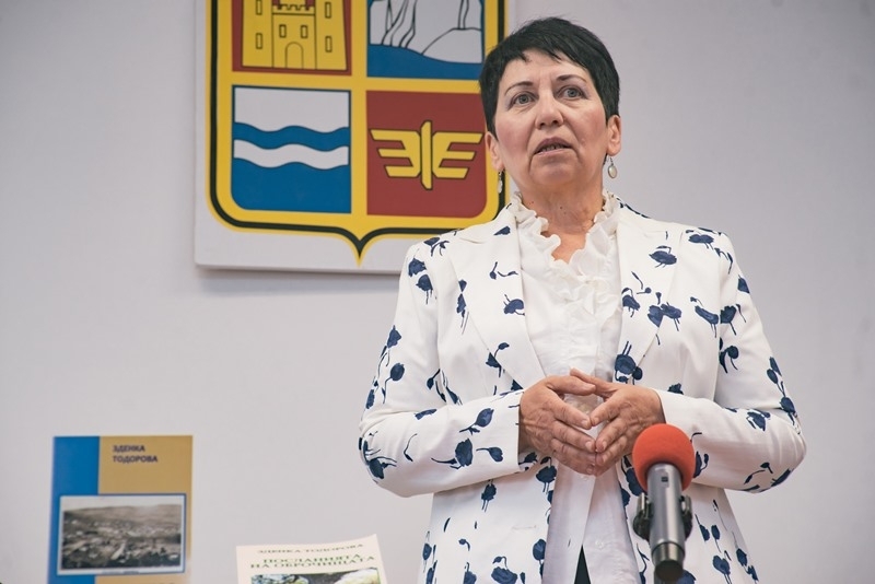 Известната правозащитничка журналистка и писателка Зденка Тодорова която е родена