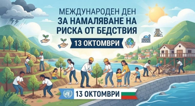 РДПБЗН-Монтана отбелязва Международния ден за намаляване на риска от бедствия с редица инициативи