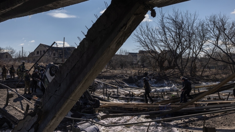 Руските войски са извършили тази сутрин въздушни удари по украинския