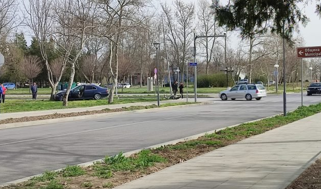 Два автомобила се сблъскаха на кръстовище в Козлодуй научи BulNews Пътният