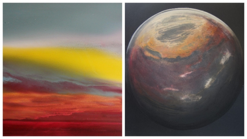 Alternate Spheres 2023 е най новата изложба на художника Радостин Иванов