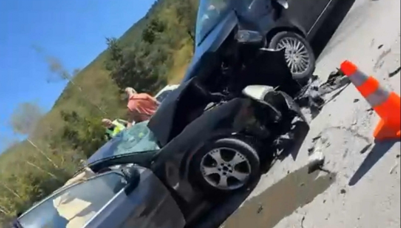 Нова катастрофа затруднява движението по новия скоростен път Мездра Ботевград научи