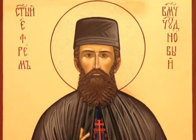 Православната църква почита днес Св. Ефрем. Той съвсем млад отишъл в