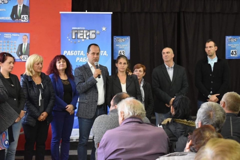 Калин Каменов и кандидатът за кмет на Мраморен от ПП