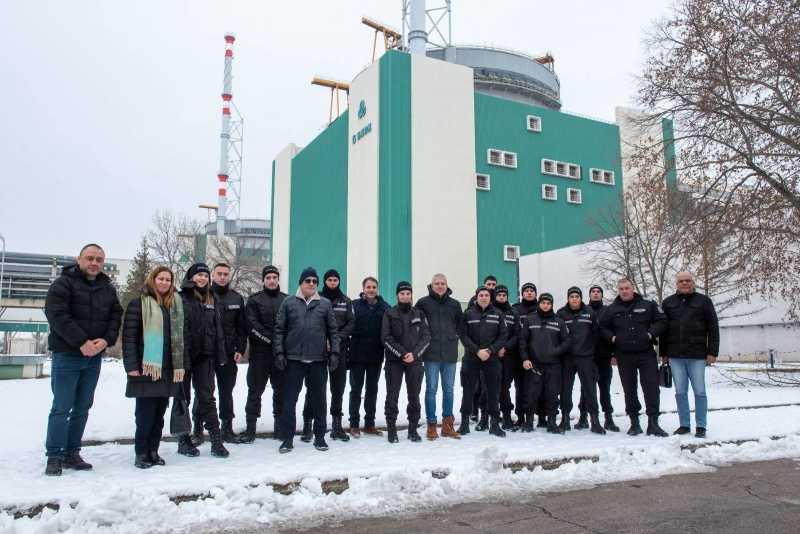 Практическо обучение в АЕЦ Козлодуй проведоха курсанти от четвърти курс