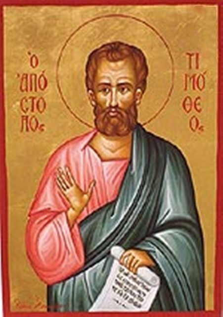Днес Православната църква отдава почита си съм Свети апостол Тимотей,