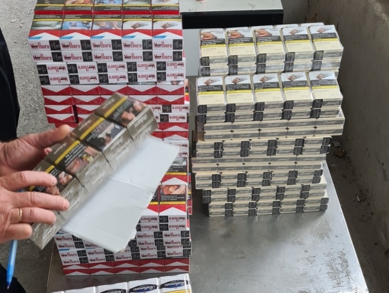 Митнически служители са задържали незаконни цигари в района на ГКПП Дунав