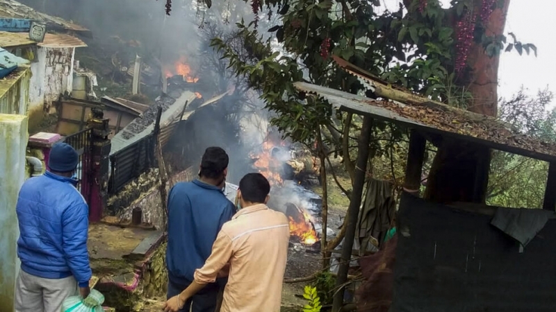 Началникът на генералния щаб на индийските въоръжени сили ген Бипин
