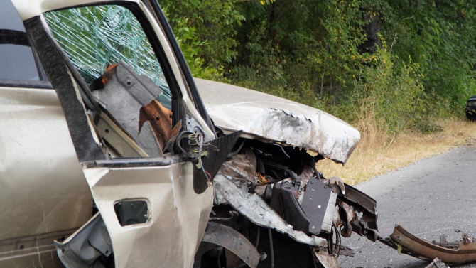 Водач на автомобил е загинал в пътен инцидент край гр Попово заради