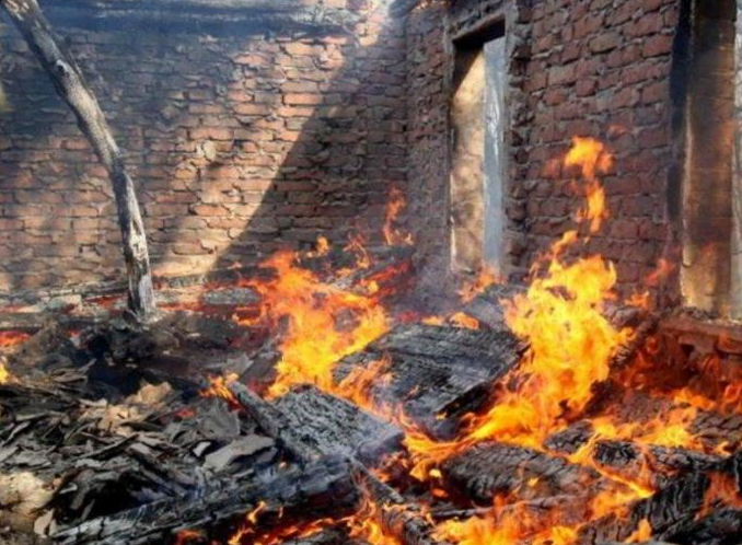 Къща собственост на 70 годишен мъж от село Гълъбово община Баните