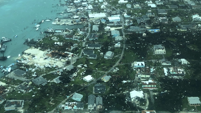 Жертвите на урагана Дориан на Бахамските острови станаха вече 43