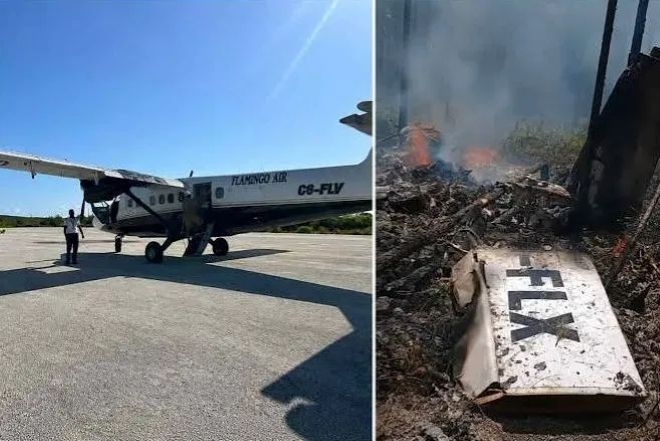Самолетна катастрофа на Бахамите отне живота на 10 души включително