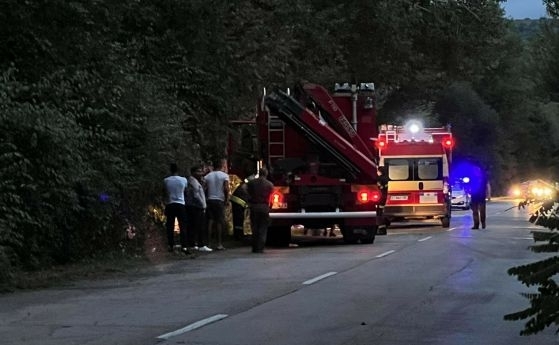 Катастрофа вдигна спасители от Монтанско накрак съобщиха от пресцентъра на