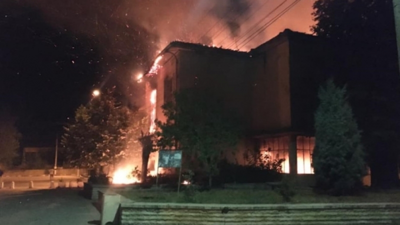 Пожар вилня в бивше училище във видинско село