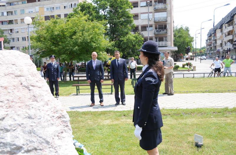 Старши комисар Янко Янколов присъства на тържествата на полицейското управление
