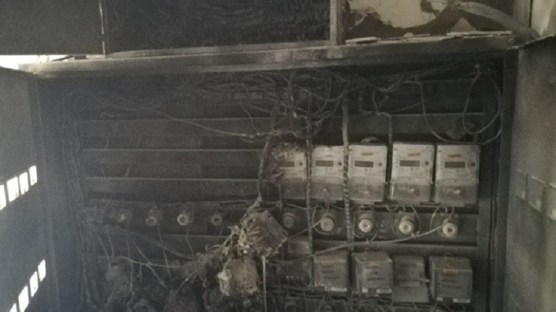 Пожарникари гасиха електрическо табло във Видин съобщиха от полицията  
Вчера около