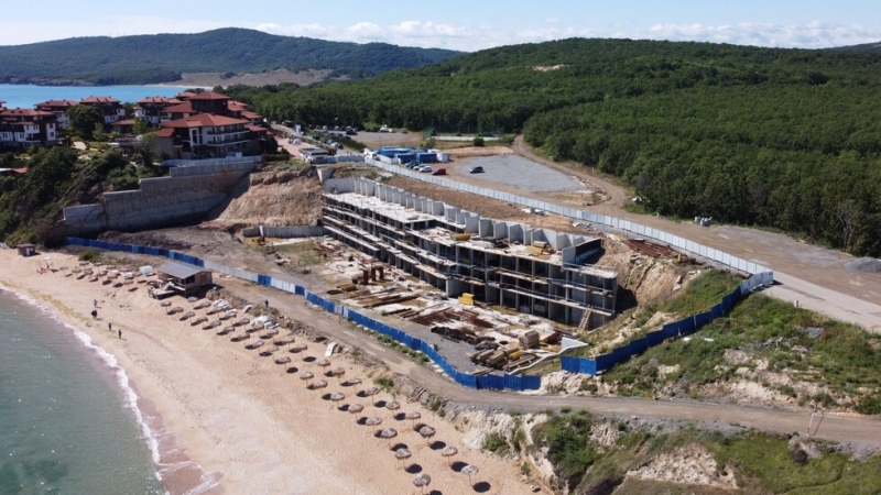 Подпорната стена в местността Алепу край Созопол е законно изградена