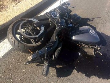 20 годишен мотоциклетист е пострадал при пътен инцидент в Лясковец Произшествието