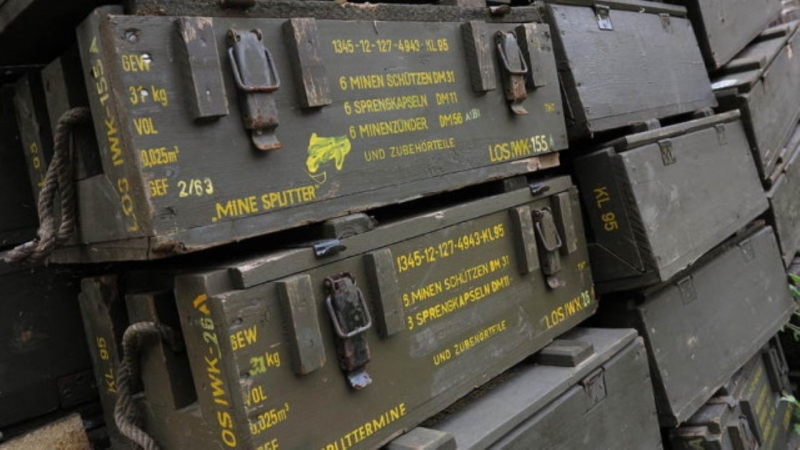 5 склада в разрушения завод Миджур са пълни с огромно