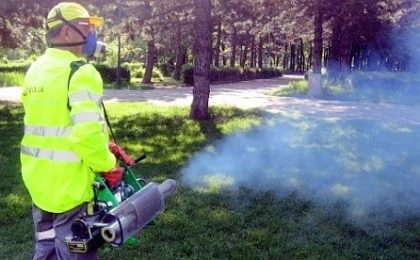 Община Монтана изпълнява стриктно графика за обработка на зелените площи