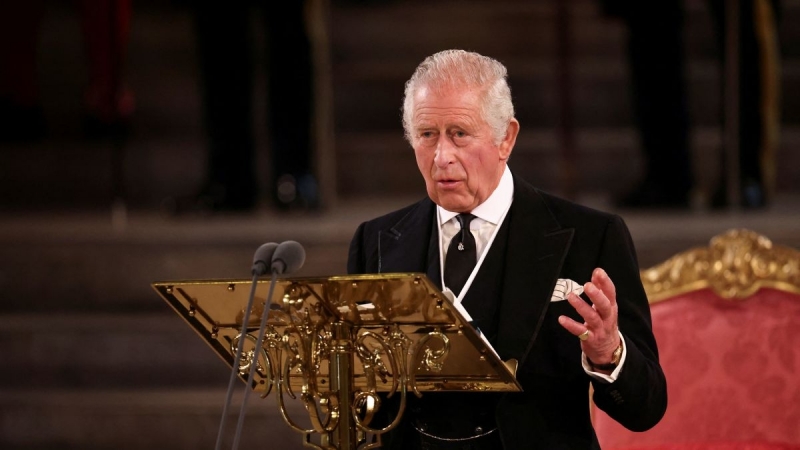 Чарлз III направи първо обръщение към парламента в качеството си