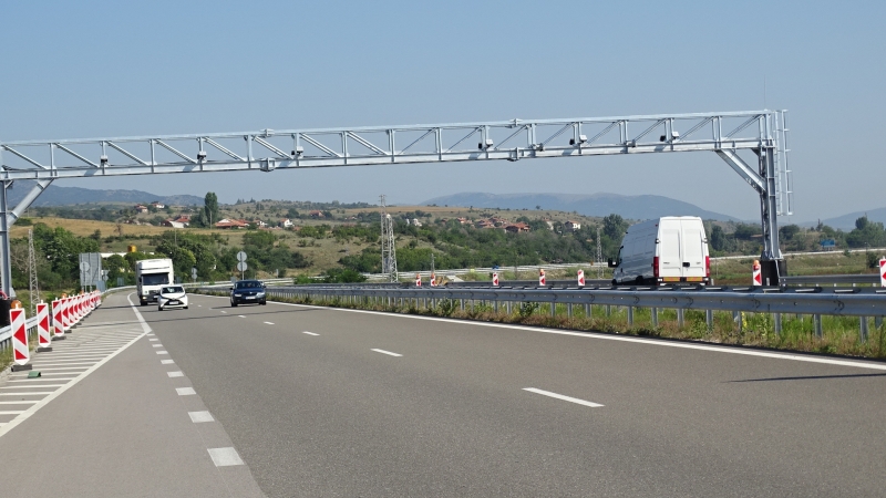 І СЪСТОЯНИЕ НА АВТОМАГИСТРАЛИТЕ АМ Тракия Област София Движението при