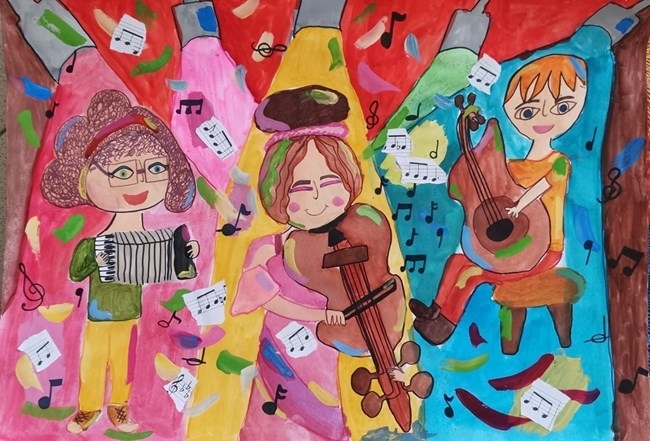 Деца от Монтана рисуваха мира научи BulNews Според децата в студио