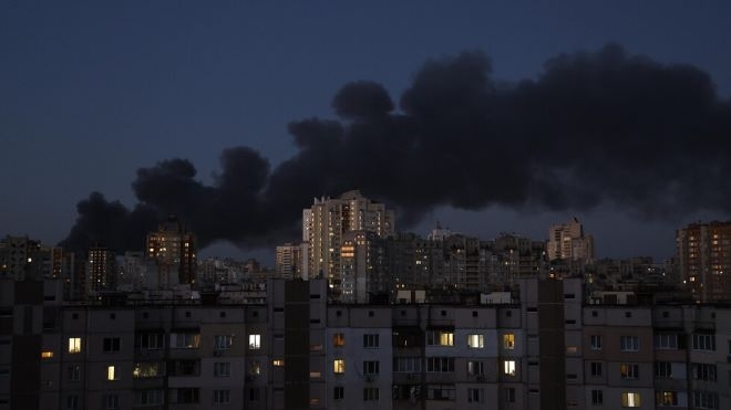 За руска атака с балистични ракети срещу Киев в ранните