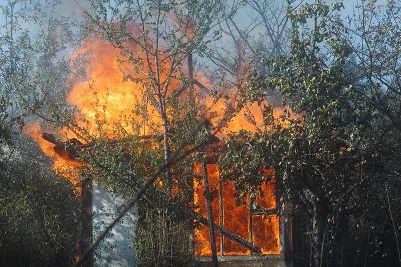 Пожар е горял във вилната зона на Монтана съобщиха от