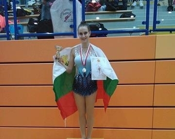 Врачанката Денислава Георгиева триумфира в международния турнир по художествена гимнастика