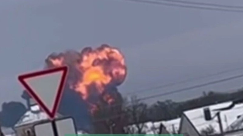 Сваленият в сряда руски самолет Ил 76 в Белгородска област поражда