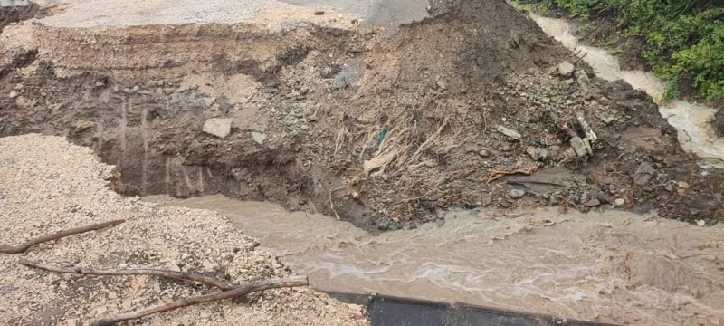 Поройните дъждове в Северозапада нанесоха сериозни поражения в община Ружинци