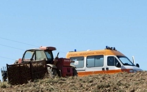 46 годишен мъж е загинал при инцидент с трактор в землището