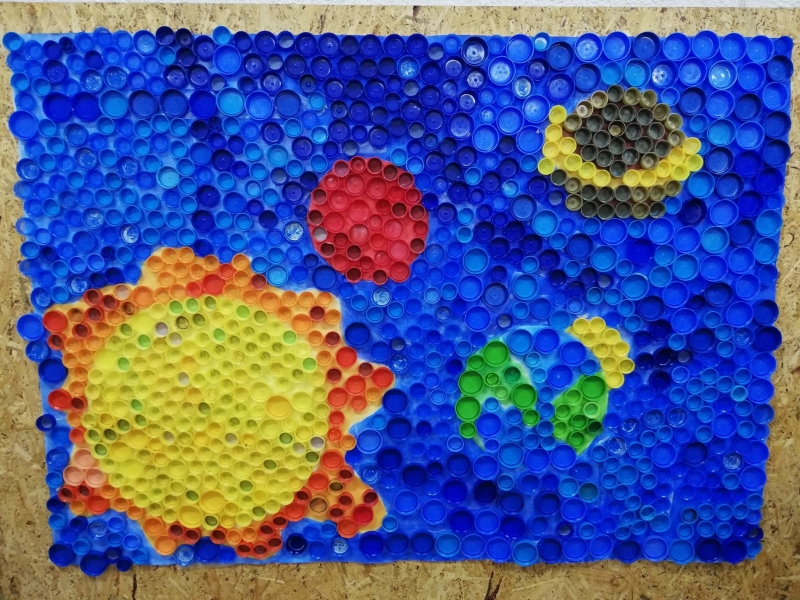 На 5 декември община Козлодуй предаде натрупаното количество капачки което