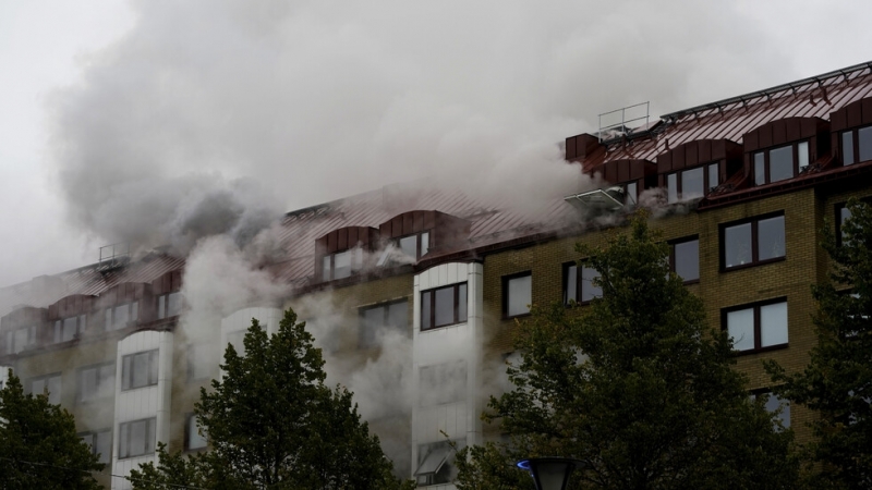 Експлозия в жилищна сграда в Швеция, има ранени /снимка/